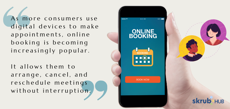 Scheduling software helps manage booking and appointments
