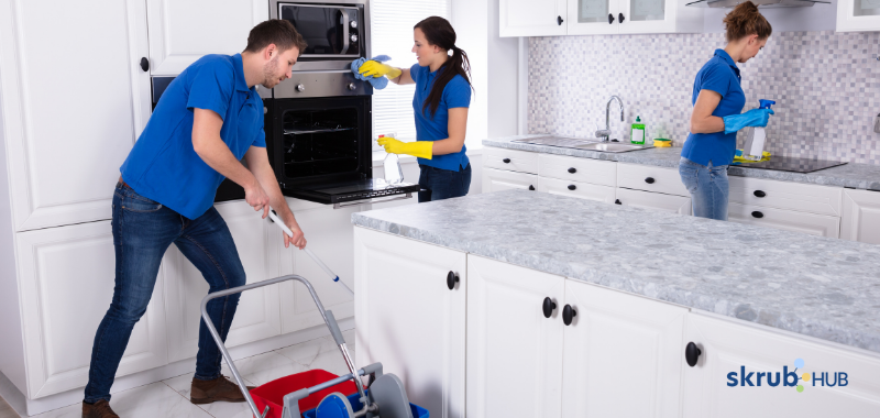 Clean and sanitize all surfaces and kitchen equipment regularly
