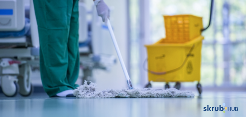 When cleaning the surfaces of food handling areas, use a neutral detergent to get the cleaning job done.