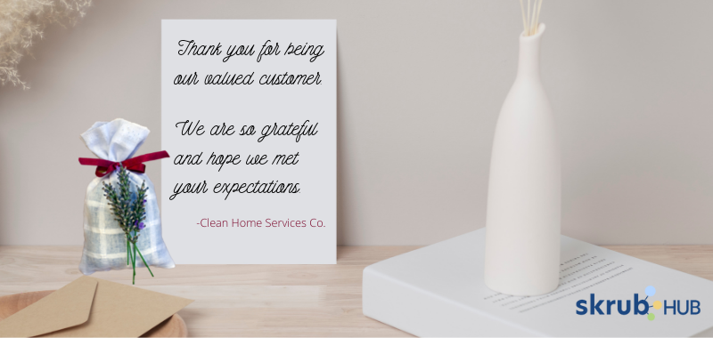 After you're done with your cleaning service, make your customers remember you by leaving signature cleaning marks