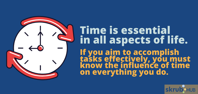 If you aim to accomplish tasks effectively, you must know the influence of time on everything you do
