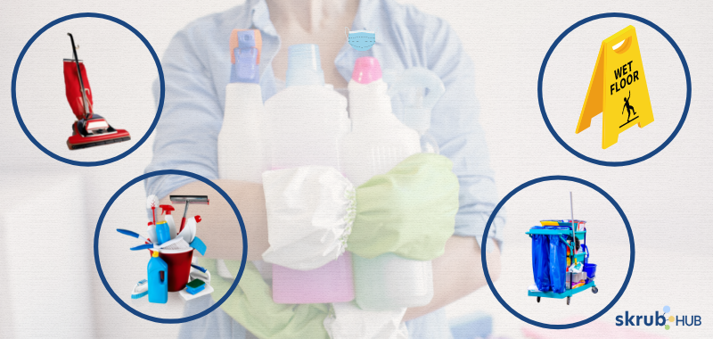 Know which materials are essential for your everyday cleaning