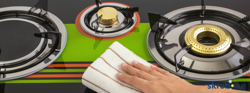 How to clean gas stoves